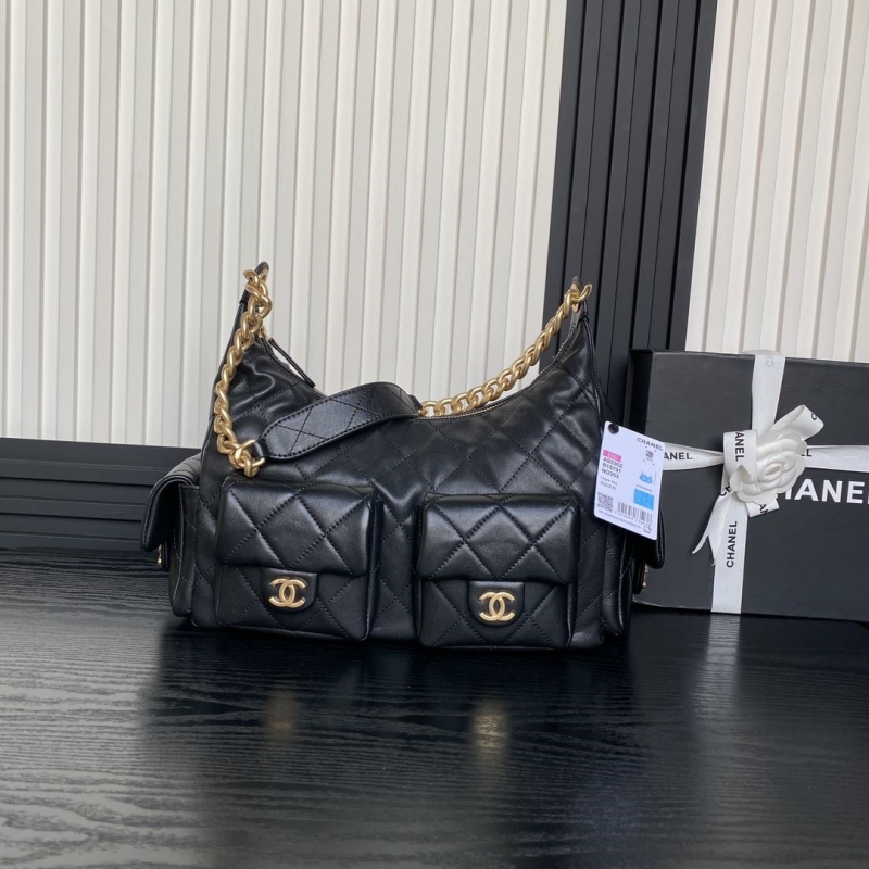 Ch*el top handle bags